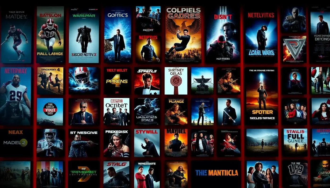 Catálogo de filmes e séries do IPTV 15 Reais